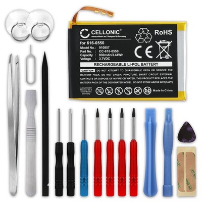 Akku für Apple iPod Touch 4 Gen. - A1367 930mAh + Werkzeug-Set