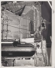 Apollo Command Module Interior Installation Rare 1965 - Original NASA Photo