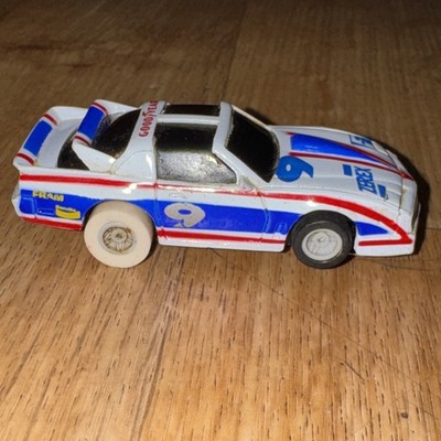 Marchon MR-1 Pontiac Firebird Trans Am Zerex #9 Goodyear NASCAR HO Slot Car Run