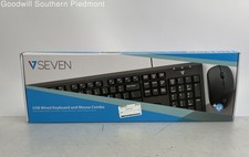 Seven CKU200US Wired Keyboard & Mouse Combo - New