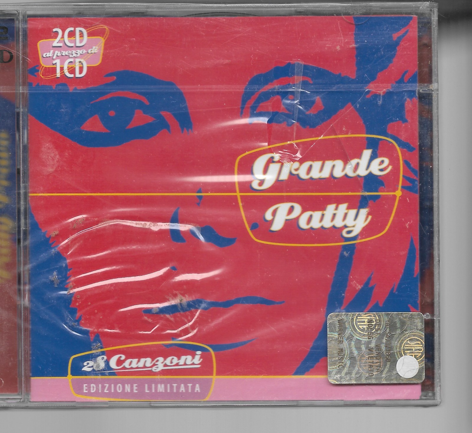 PATTY PRAVO GRANDE PATTY 2 CD F.C. NUOVO  SIGILLATO!!!