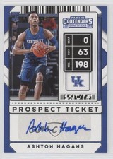 2020 Contenders Draft Picks Sticker Prospect Ticket Ashton Hagans #98 Auto fm0