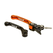 TORC1 Racing Vengeance V2 Flex Front Brake Lever Black/Orange 6817-0205