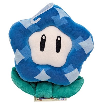 Official WONDER FLOWER Super Mario Bros. 6 in. Plush San-Ei (Wonder Anime)