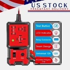 New Automotive Electronic Relay Car Relay Tester Universal 12 V Led Indicator