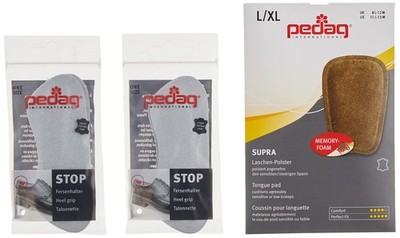 Fit Right Kit   German Made Shoe Fit Solution | 1 Supra Tongue Pads and 2 Sto...