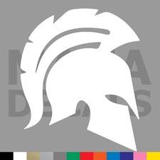 Spartan Helmet Vinyl Die Cut Decal Sticker - Corinthian Sparta Greek Armor