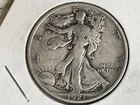 1921S Walking Liberty Half Dollar 90% Good/Very Good #63.