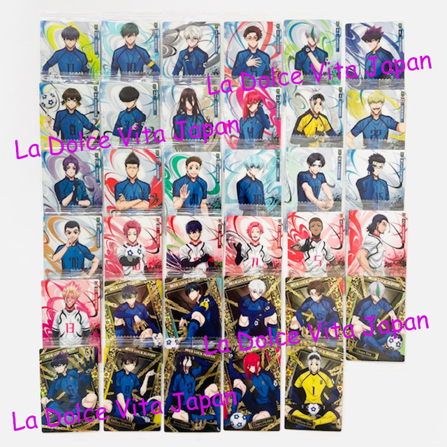 BLUE LOCK Wafer Card Vol.5 Complete 35 types SR Bandai 2025 Sealed