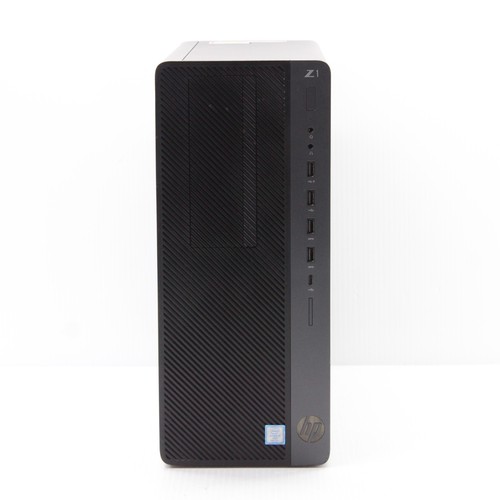 HP Z1 G5 Windows 11 Tower Pc Intel Core i7 9700K 16GB 512GB NVMe GT 730 USB C - Afbeelding 2 van 19