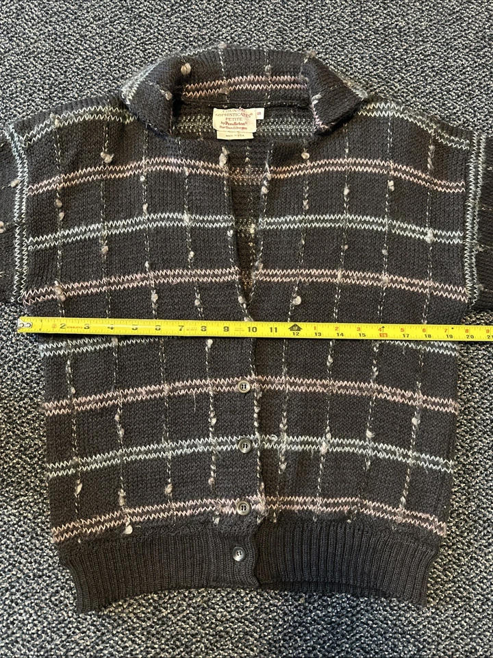 Suéter Pendleton vintage para mujer pequeño, 100 % lana, cabaña, años 80 Foto 4 de 4