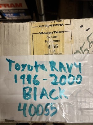 WeatherTech Cargo Trunk Liner fits Only 2 Door Model 1996-2000 Toyota RAV4 Black