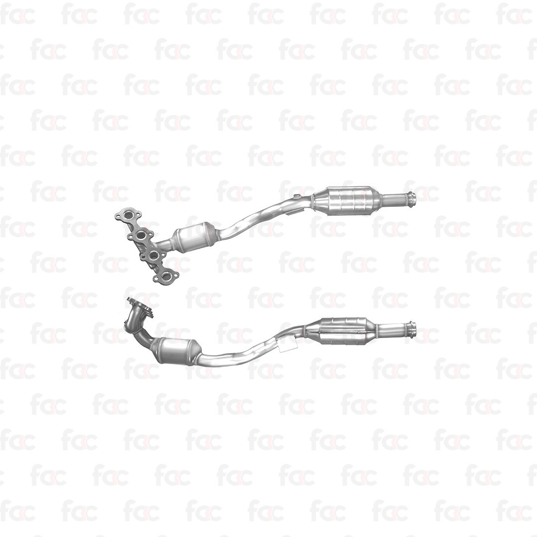 Homologated Petrol Catalytic Converter For Mercedes A150 1.5 04-11 Euro 4