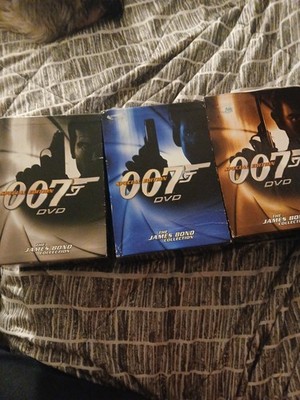 The James Bond Collection Special Edition 3 Box Gift Set 007 20 DVD Total Movie