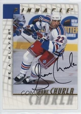 1997-98 Pinnacle Be A Player Auto Shane Churla #182 Auto 1oo3