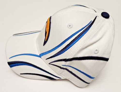 Los Angeles Chargers NFL Reebok Wave White Adjustable Hat - Picture 2 of 4
