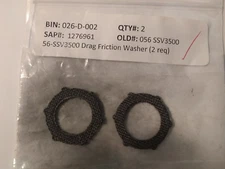 Set of 2 Penn Drag Friction Washer No. 56-SSV3500 for SSV3500 SSV4500 Reels