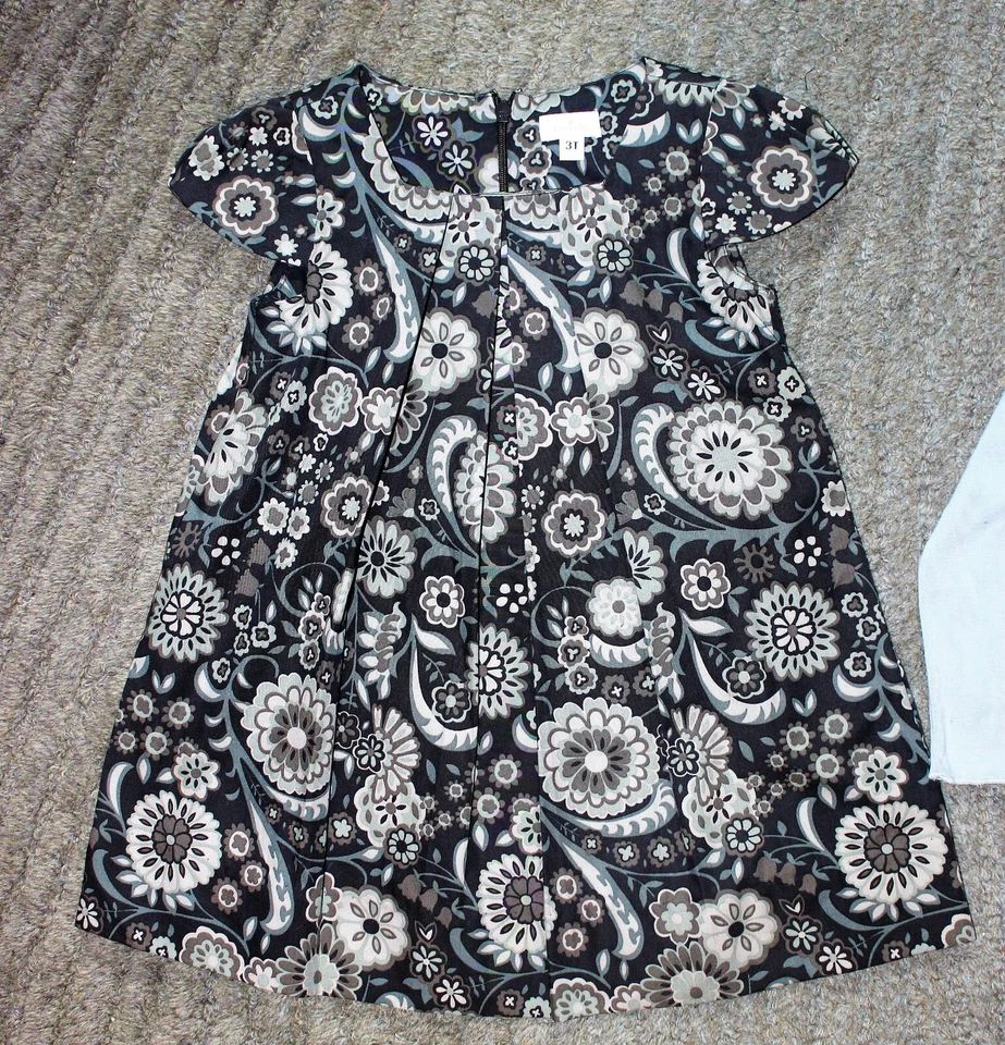Conjunto de vestido de 2 piezas Neige para niñas pequeñas (vestido Renee/tetera de viscosa) - talla 3T - nuevo con etiquetas Foto 4 de 4