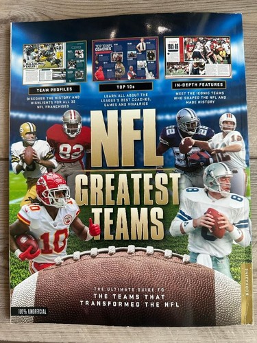 NFL GREATEST TEAMS Ultimate GUIDE To FOOTBALL Special Edition EVERY FRANCHISE - Picture 2 of 2