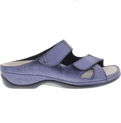 Berkemann / Modell: Janna / Blau Glattleder-Stretch / Leisten: Melbourne 