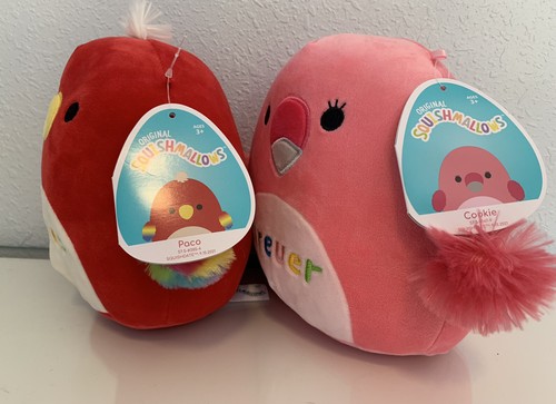 Squishmallow Besties Squad 7.5” Full Set Of 8 Best Friends NWT Kellytoy Plush - Picture 9 of 9