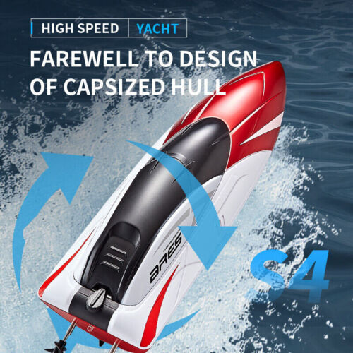 4DRC S4 2.4G RC Boat 15km/h Water Speedboat Remote Control Ship Model Toys - Picture 6 of 10
