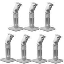 White - 7 Pack Lot - Universal Wall or Ceiling Speaker Mounts Brackets fits BOSE