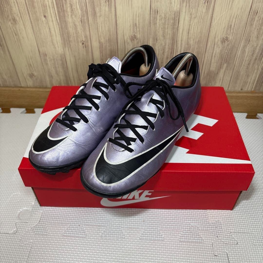シューズ Nike Mercurial X tf 27.5 NIKE ナイキ マーキュリアル X プロキシモ TF(パープル×ブラック