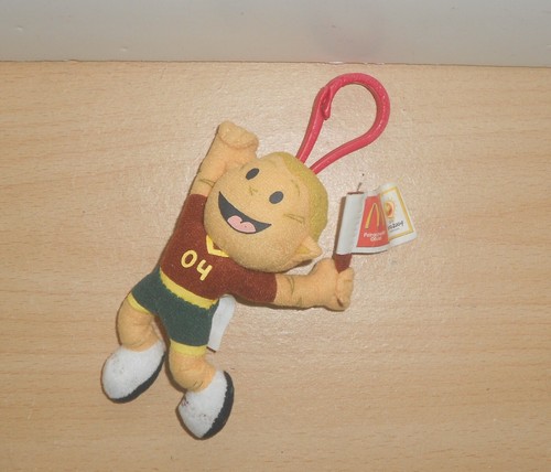 PLUSH Uefa EURO 2004 PORTUGAL - KINAS MASCOT FIGURE - McDonald's 10cm - Picture 2 of 7