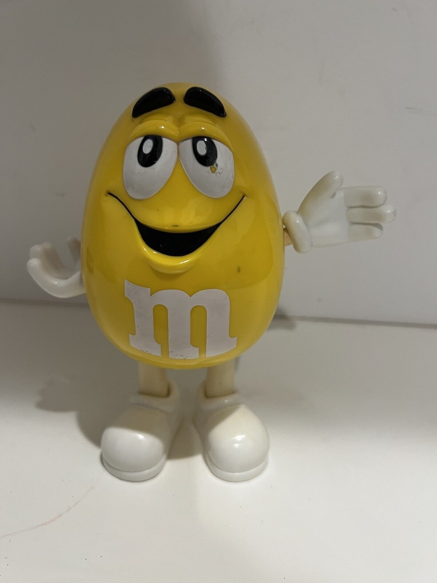 Vintage 1991 Yellow M&M Candy Dispenser | eBay