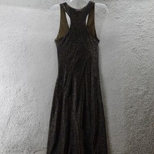 Banana Republic Dress Women's Size 6 Brown Long Casual Leopard Print Ladies NWT