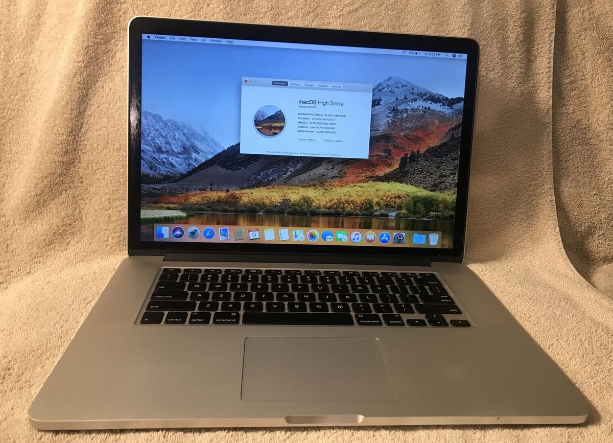 MacBook本体 MacBookPro 15inch i7 512GB 16GB Silver Apple Macbook Pro 15 Inch Retina - i7 16GB RAM + 512GB SSD