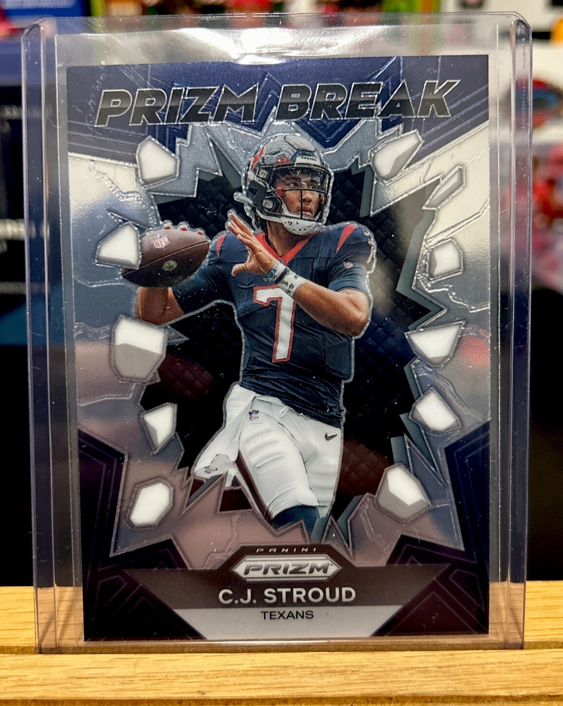 2023 Panini Prizm - Prizm Break Silver Prizm #PB-6 C.J. Stroud (RC)