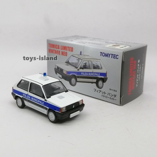 Tomica Limited Vintage NEO LV-N240a Fiat Panda Police Car 1/64 Tomytec Tomy New - Picture 3 of 10