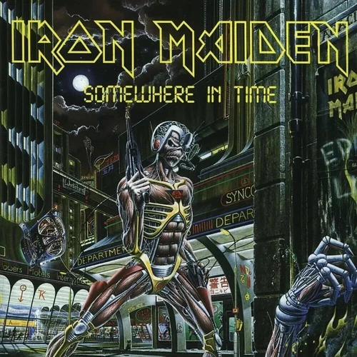 Iron Maiden Somewhere in Time Black Vinyl LP (2024) New Sealed