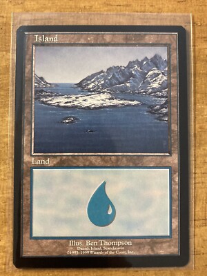 MTG✨EURO Land Promo ISLAND Danish Island,Scandinavia