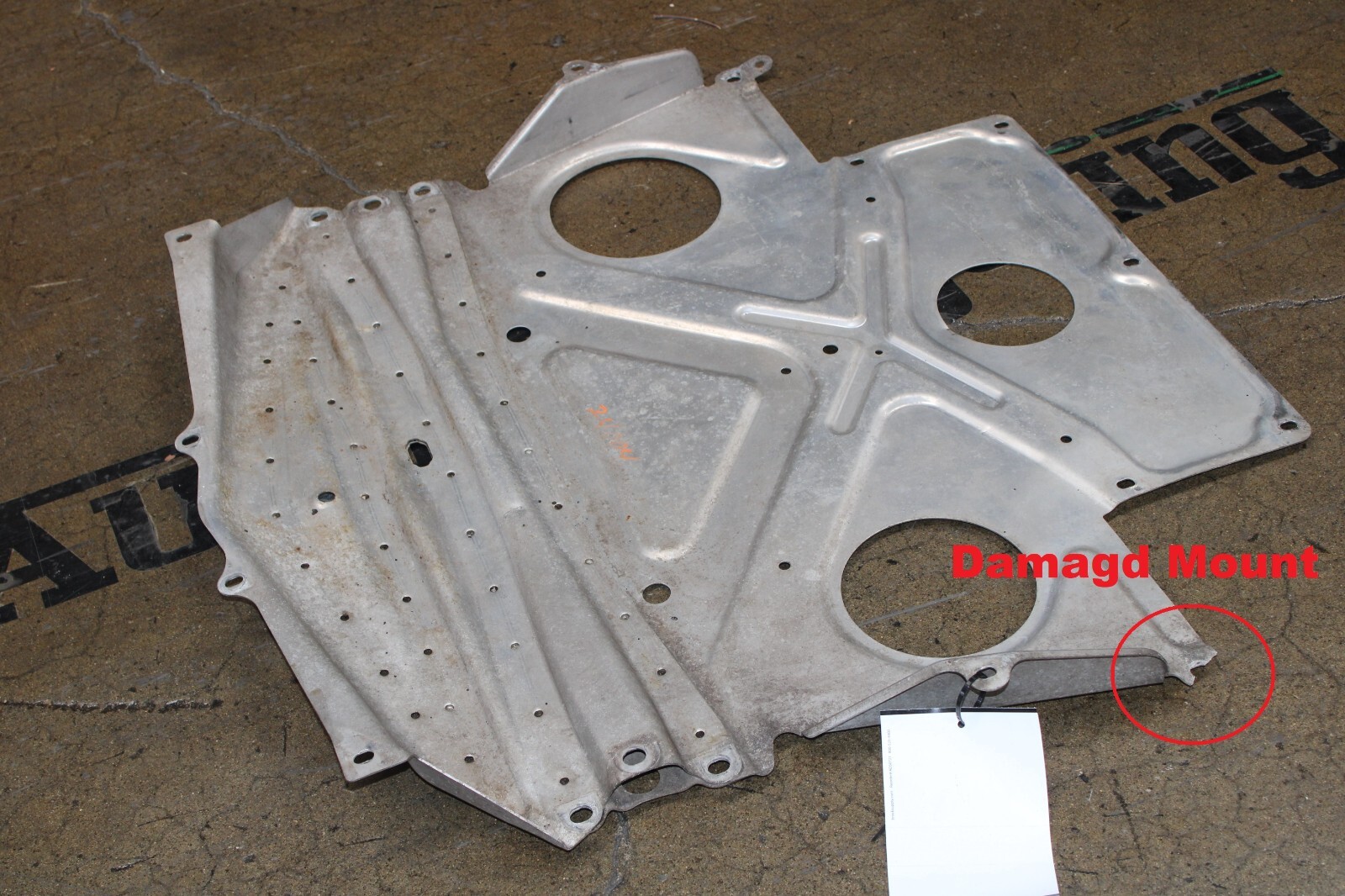 Lamborghini Huracan LP610, 580, Metal Engine Under Tray, Dmg, Used, 4S0825203D