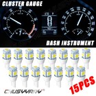<!--F#f_0-->15X Dash Instrument Cluster Gauge WHITE LIGHTS KIT Fits 1995-2004 GMC Sonoma<!--F/-->
