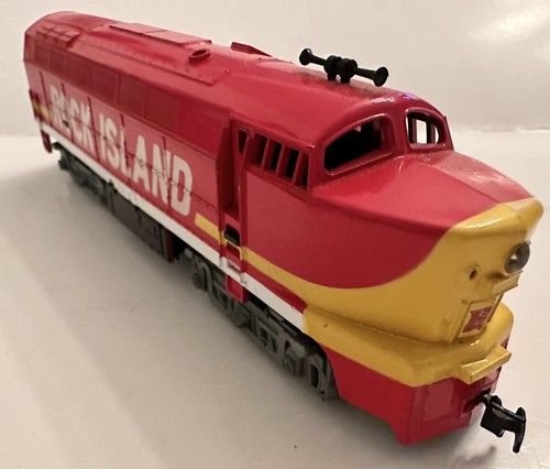 VINTAGE TYCO HO SCALE ROCK ISLAND DIESEL LOCOMOTIVE #4301 No Box - Picture 2 of 6