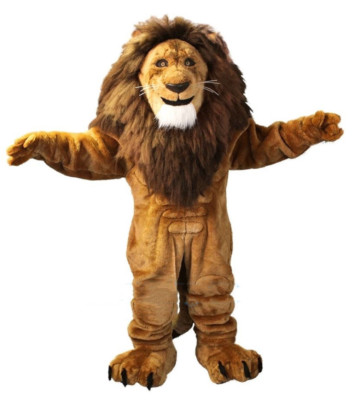 Clothing, Shoes & Accessories Lion Mascot Costume Animal Cartoon Fancy