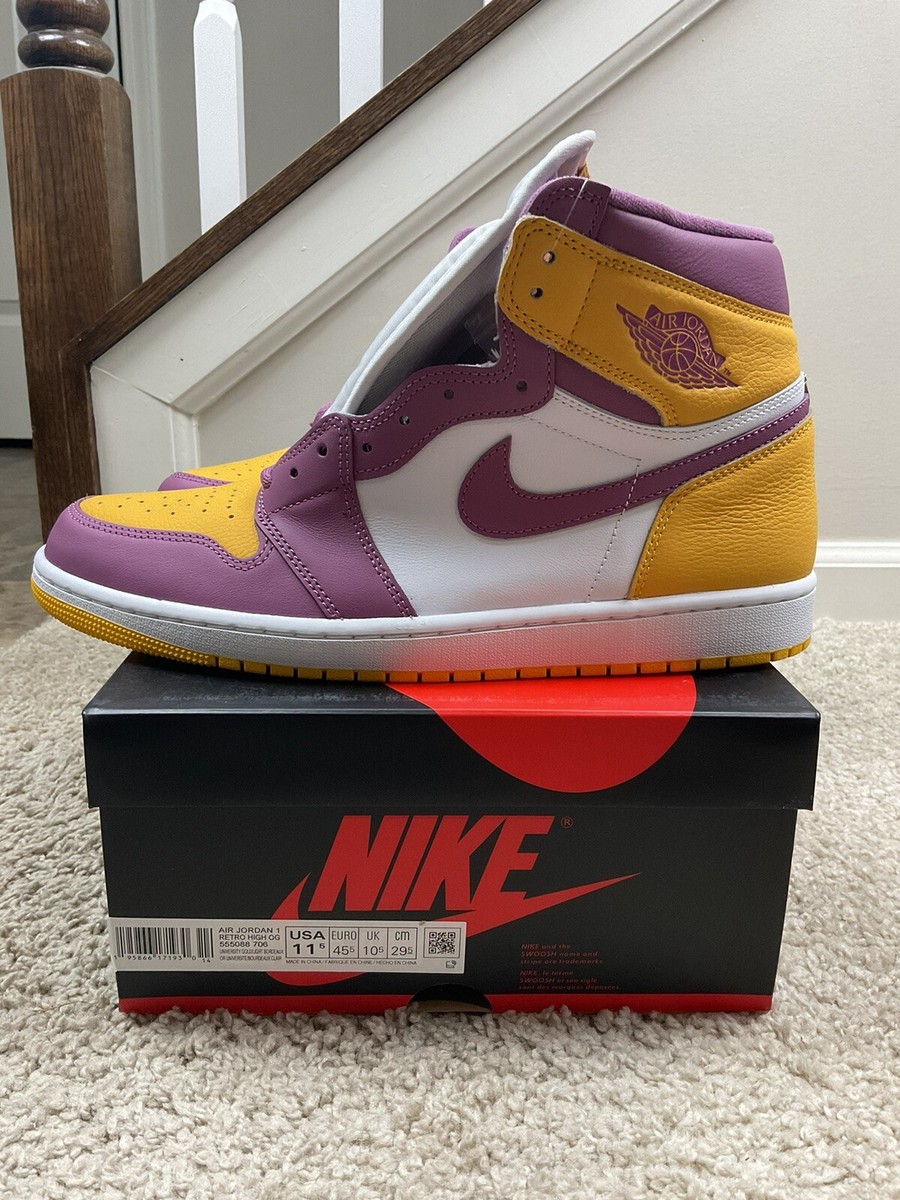 New Air Jordan 1 Retro High OG Brotherhood 555088-706 Size  display picture 2