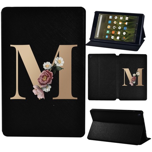 Initial Leather tablet Stand Cover Case For Amazon Fire 7/HD 8/Plus/8 2024/HD 10 - Picture 21 of 34