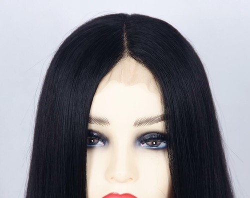 Wig for Woman Long Straight Black Lace Front Synthetic Heat Resistant Women Hair - Picture 7 of 7
