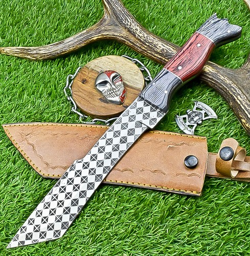 Premium Handmade J2 Steel Hunting Knife – Outdoor Tracker Knife W/Sheath SN-3499