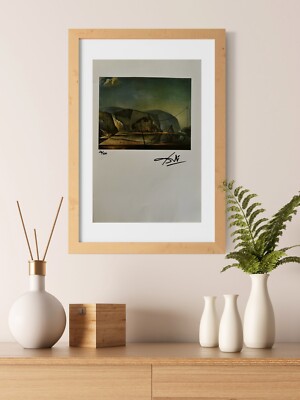 Salvador Dalí, Original Hand-signed Print with COA & Appraisal of $3,500.