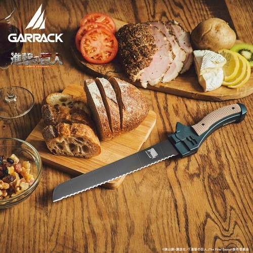 Garrack Attack on Titan x Seki City Ninja Damascus Chef Knife Collection - Picture 42 of 45