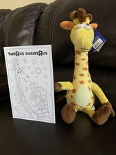 Toys R Us Geoffrey Giraffe Plush Stuffed Animal Toy 17" Holiday Geoffrey Card