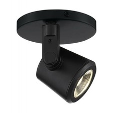 12 Watt; LED; Black; Taper Back; Monopoint; 3...