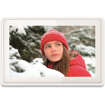 Denver Frameo PFF-1021 - Digitaler Bilderrahmen - weiß