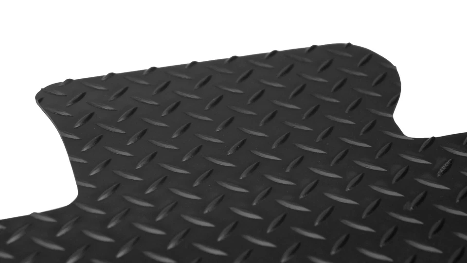 for Smart ForTwo 2007 to 2014 W451 Black Rubber Tailored Car Mat 3mm 2pc Set - Image 4 of 4